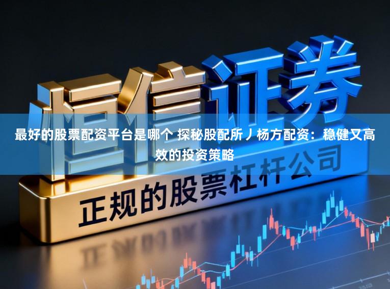 最好的股票配资平台是哪个 探秘股配所丿杨方配资:稳健又高效的投资策略