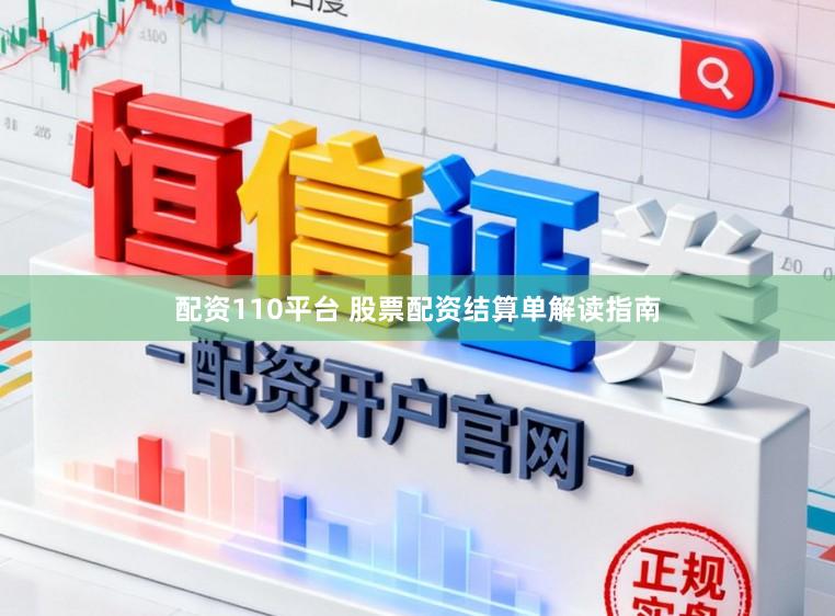 配资110平台 股票配资结算单解读指南